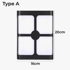 Blanc chaud 3000K / D12W / Coque en aluminium