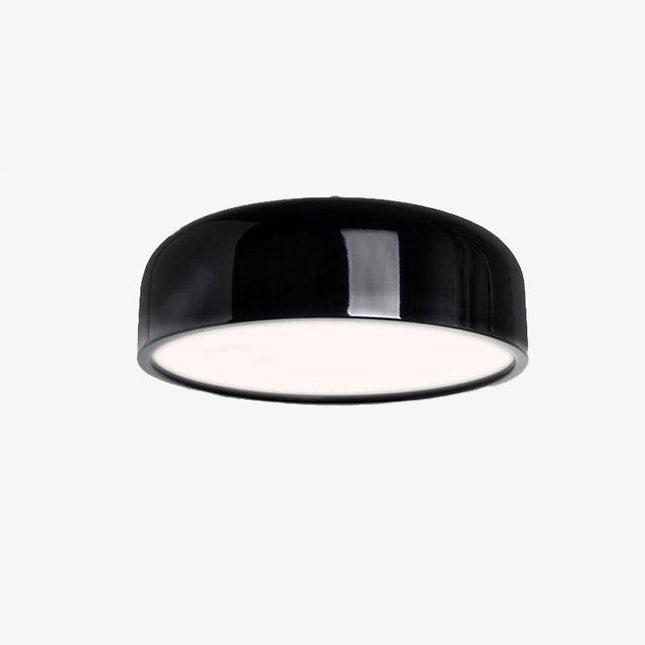Plafonnier design arrondi LED laqué Round