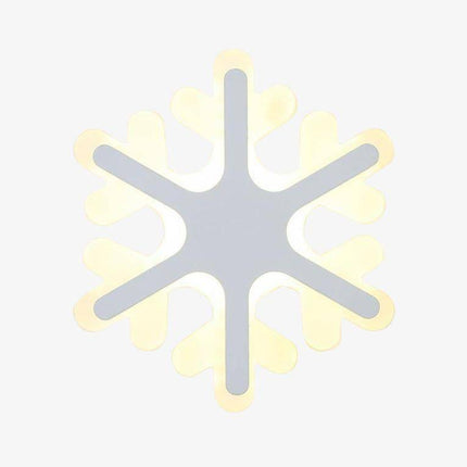 Applique murale LED flocon de neige