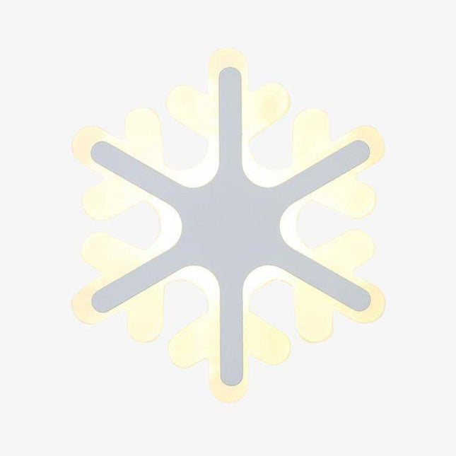 Applique murale LED flocon de neige