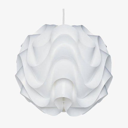Suspension blanche au design ondulé contemporain — LZ4P9XQ