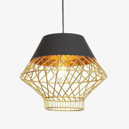Suspension LED avec cage métallique style industriel Loft — LZ4X9P2