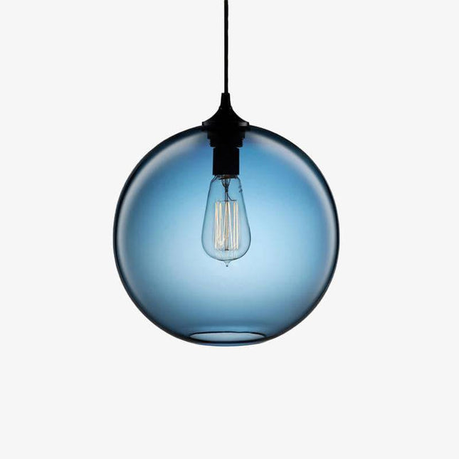 Suspension boule en verre multicolore — LZ4X9P2
