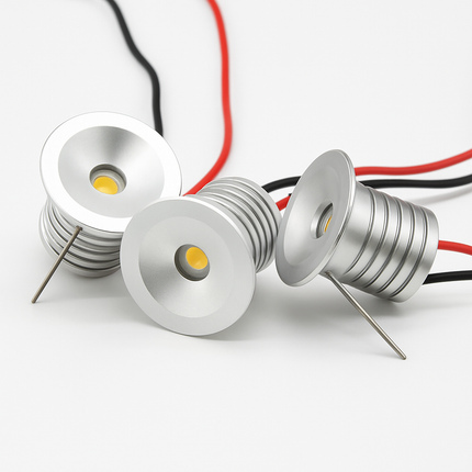 Spot LED dimmable 1W encastrable IP65 pour plafond et meuble — LZ4X9P