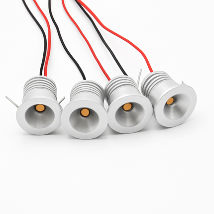 Spot LED dimmable 1W encastrable IP65 pour plafond et meuble — LZ4X9P