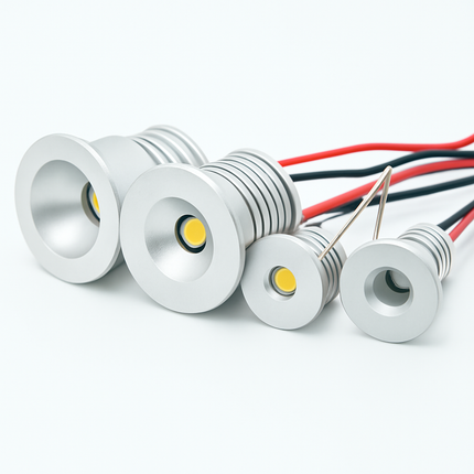 Spot LED dimmable 1W encastrable IP65 pour plafond et meuble — LZ4X9P