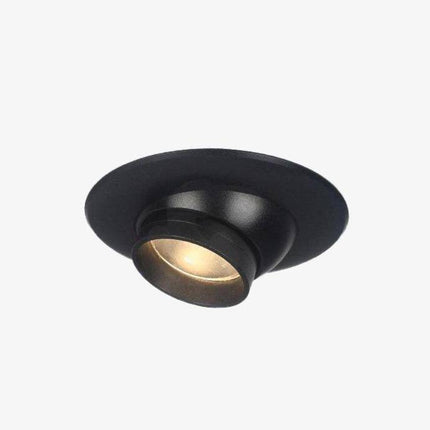 Spot LED semi-encastré noir au design moderne Light Zoom — LZ4P9XQ