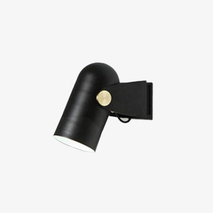 Applique murale LED spot noir orientable style nordique — LZ4X9M2