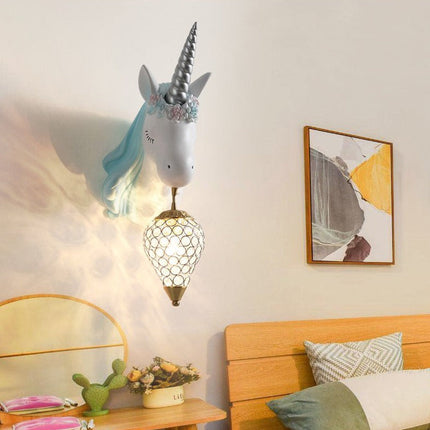 Applique murale enfant forme licorne design moderne Eysa — LZ4X9Q7