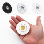 Corps argenté / Blanc chaud 3000K / 3W non dimmable