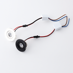Corps argenté / Blanc froid 6000K / 3W non dimmable