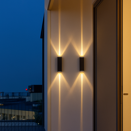 Applique murale LED extérieure 6W-20W à faisceau étroit aluminium étanche — LZ4X9Q