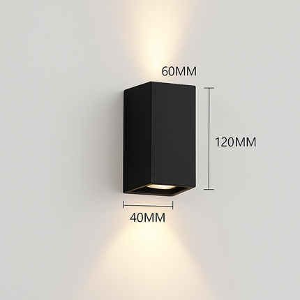 Applique murale LED extérieure 6W-20W à faisceau étroit aluminium étanche — LZ4X9Q