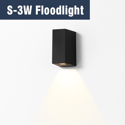 Applique murale LED extérieure 6W-20W à faisceau étroit aluminium étanche — LZ4X9Q