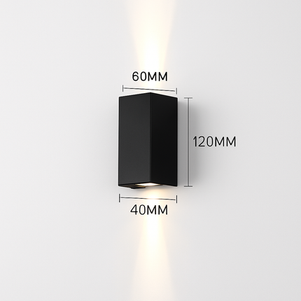 Applique murale LED extérieure 6W-20W à faisceau étroit aluminium étanche — LZ4X9Q