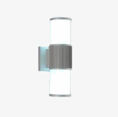 Applique murale cylindrique LED en aluminium pour extérieur — LZ4G7T9