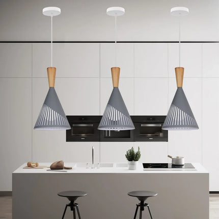 Suspension design nordique au style industriel rétro — LZ4F7Q2