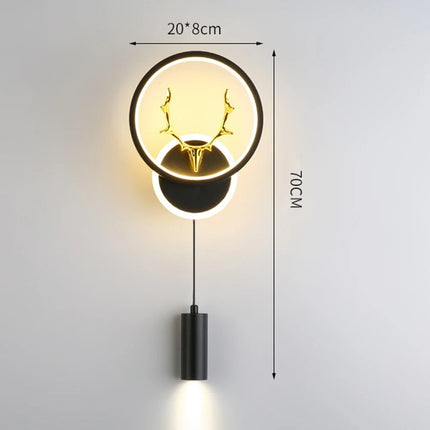 Lampe de chevet nordique au design créatif pour intérieur — LZ4X9M