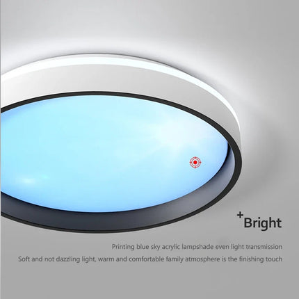 Plafonnier LED intelligent avec télécommande et réglage de luminosité — LZ4X9P