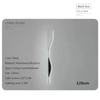Black Length120cm / Cool White