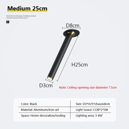 Plafonnier LED encastrable orientable pour éclairage intérieur — LZ4X9Q