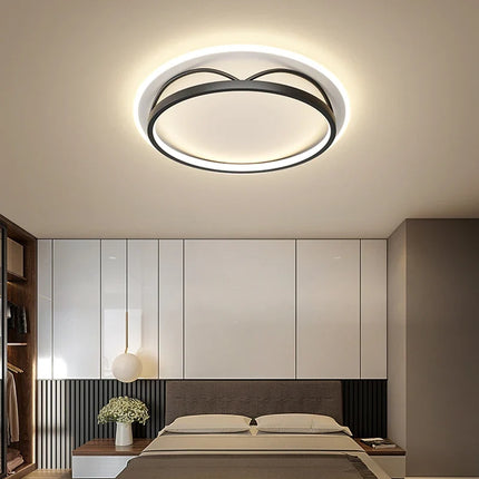 Lustre LED carré pour éclairage décoratif intérieur moderne — LZ4X9T