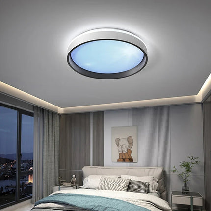 Plafonnier LED intelligent avec télécommande et réglage de luminosité — LZ4X9P
