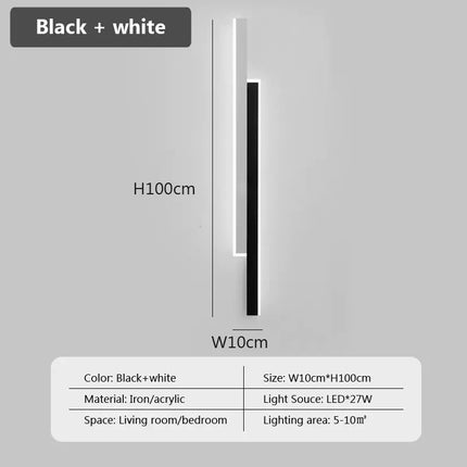 applique murale led moderne pour décoration intérieure élégante et lumineuse