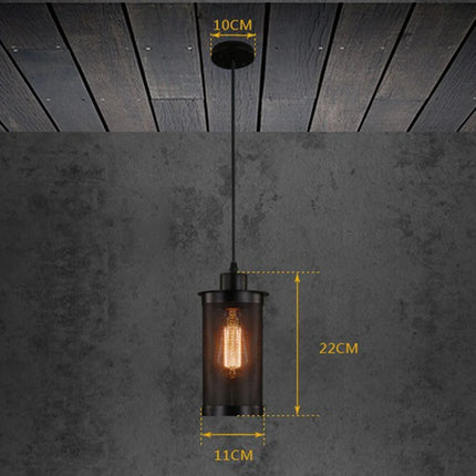 Suspension vintage rétro style industriel pour intérieur — LZ4X9T