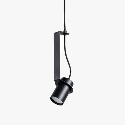 Suspension LED cylindrique en métal au design industriel — LZ4P9XJ