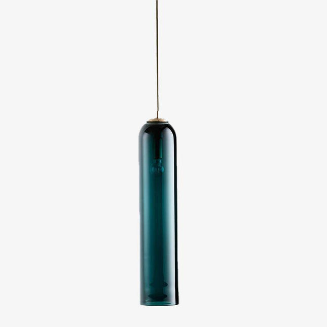 Suspension LED en verre fondu coloré style Loft — LZ4B7N2