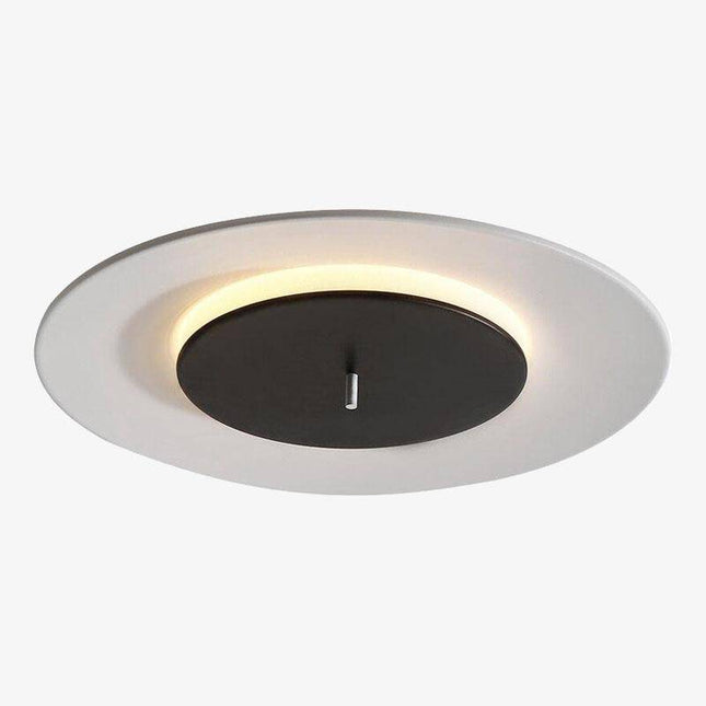 Plafonnier LED design avec disque aluminium coloré Macaron — LZ7XQ2