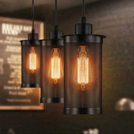 Suspension vintage rétro style industriel pour intérieur — LZ4X9T