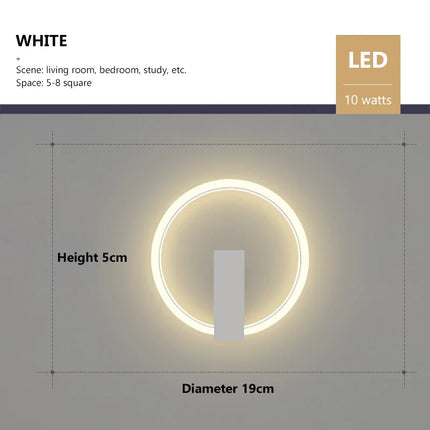 Applique murale LED au design moderne pour éclairage intérieur élégant — LZ4X9P2