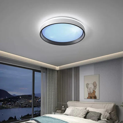 Plafonnier LED intelligent avec télécommande et réglage de luminosité — LZ4X9P