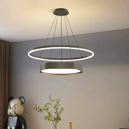 Lustre LED nordique au design simple et créatif — LZ4X9T