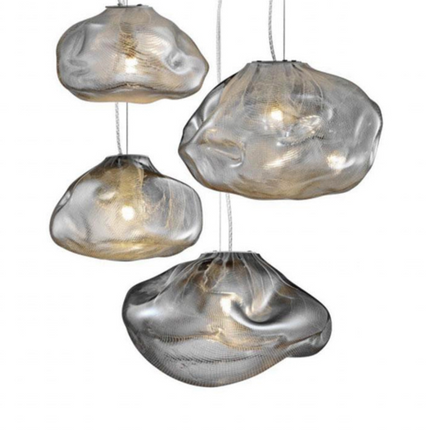 Suspension en verre déformé design Marsden — LZ4X9P