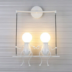 2 lampes - Blanc / Chaude
