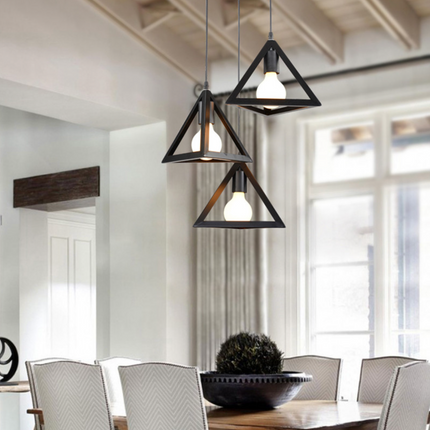 Suspension design triangulaire multicolore — LZ4X9P
