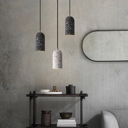 Suspension LED en ciment style industriel pour café et bar — LZ4X9P