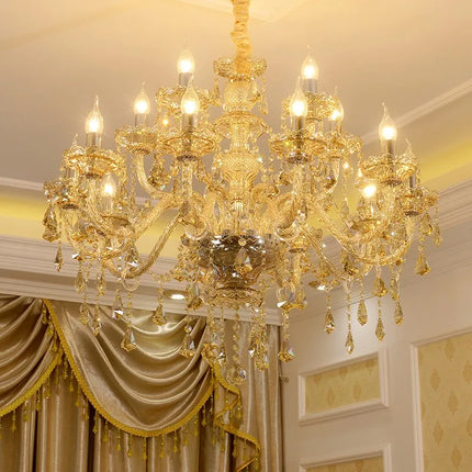 Lustre en cristal lumineux pour décoration moderne et élégante — LZ4X9P