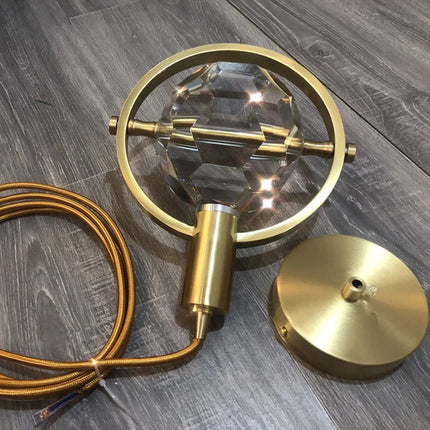 Lustre créatif en cristal pour décoration intérieure moderne — LZ4X9Q2