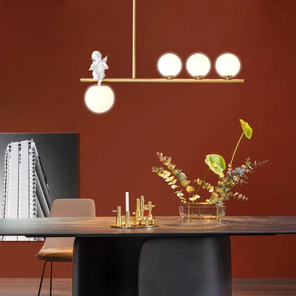 Lustre en verre design pour décoration intérieure moderne — LZ7D9X