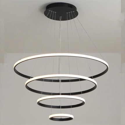 Lustre moderne en aluminium pour bar et salle à manger — LZ4X9T2
