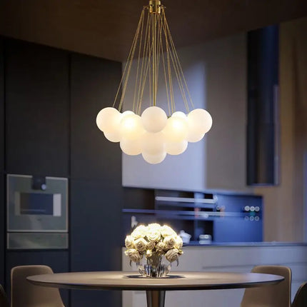 Suspension en verre au style nordique pour décoration intérieure élégante — LZ4X9T2
