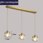 3 lumières rectangulaires / Changeable / CHINE