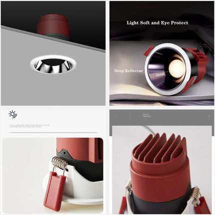 Spot LED pour décoration intérieure et plafonnier projecteur — LZ4X9T