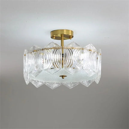 Plafonnier moderne en cristal pour éclairage intérieur élégant — LZ4XJ9