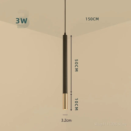 Suspension LED pour lampe de chevet, lustre décoratif intérieur — LZ4P9X