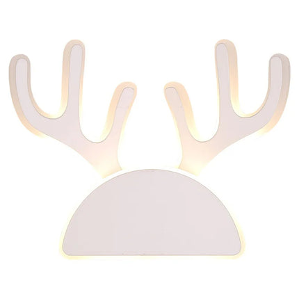 Applique murale en acrylique tête de cerf pour chambre enfant — LZ4X9P